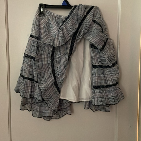 Free People cotton tiered skirt - Picture 3 of 3